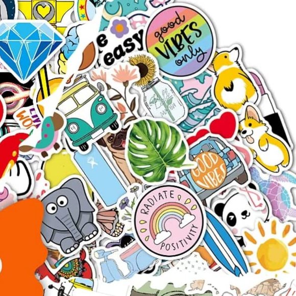 3/$15 - NEW (10 Count) VARIETY PACK OF VINYL STICKERS Waterproof Stickers 2-3 in - Picture 5 of 12